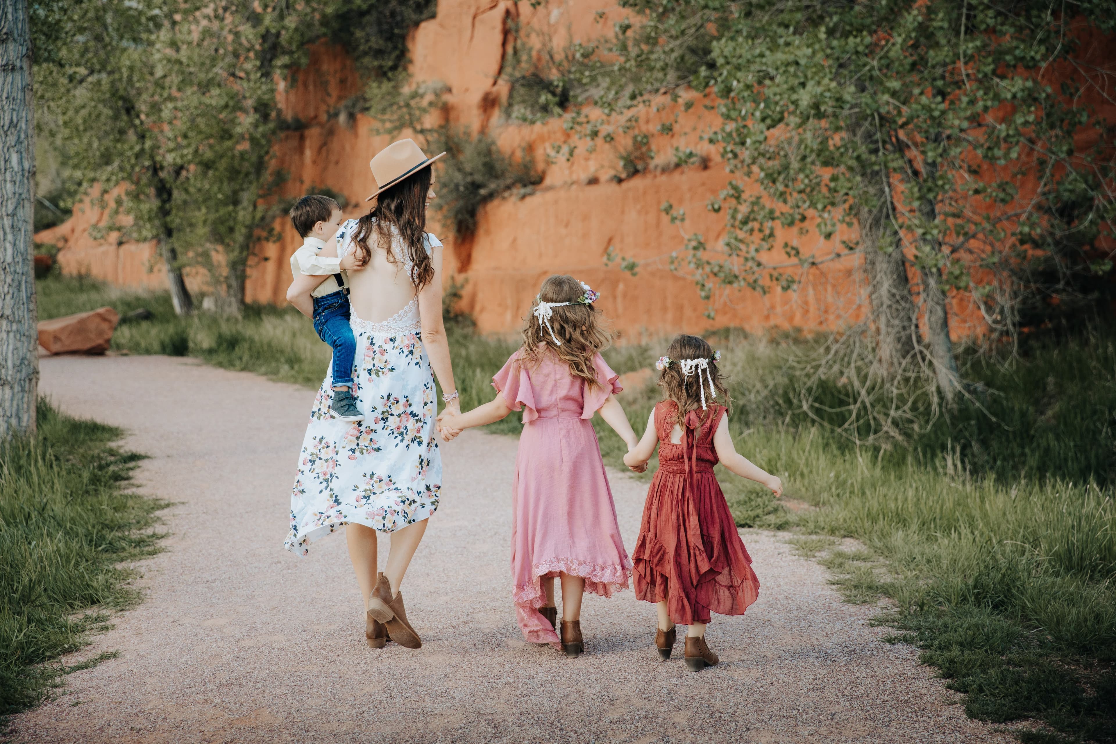 Beautiful orange flowers representing natural wellness and growth